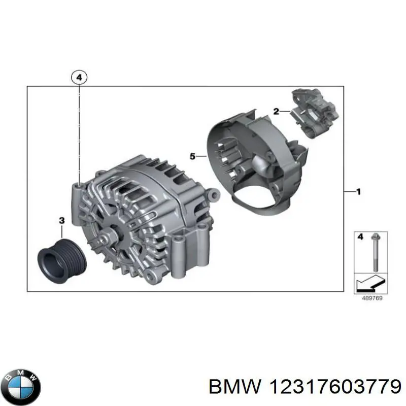 12317603779 BMW Gerador