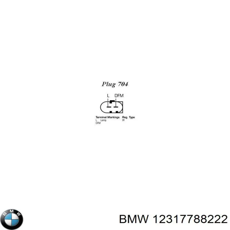 Gerador 12317788222 BMW