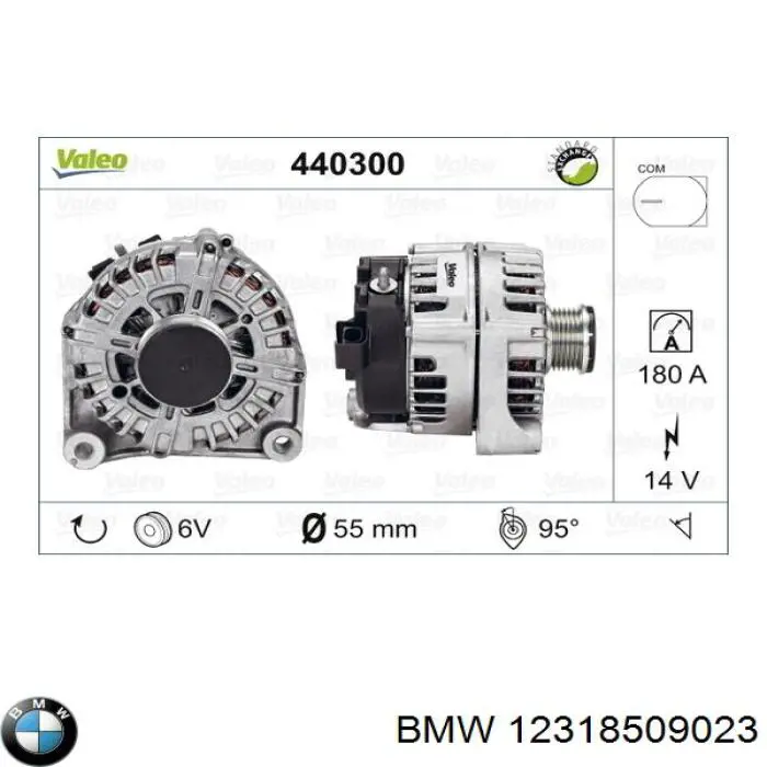 Gerador BMW 12318509023 preço, a partir de 120,88 USD