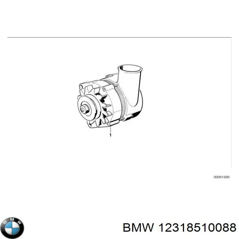 Compre 12318510088 BMW Relê-regulador do gerador (relê de carregamento)