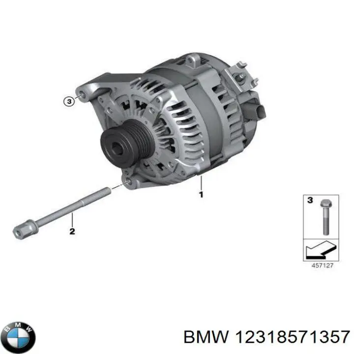 12318571357 BMW Gerador
