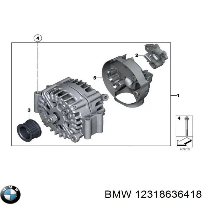 12318611280 BMW Gerador
