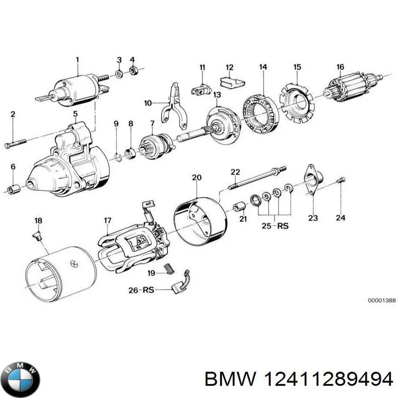 Relê retrator do motor de arranco Mercedes A0001526210 preço, a partir de 37,41 USD