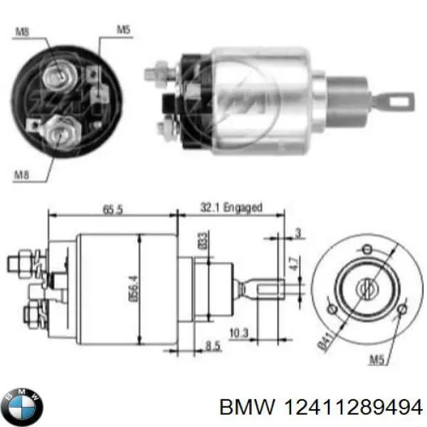 Compre A0001526210 Mercedes Relê retrator do motor de arranco