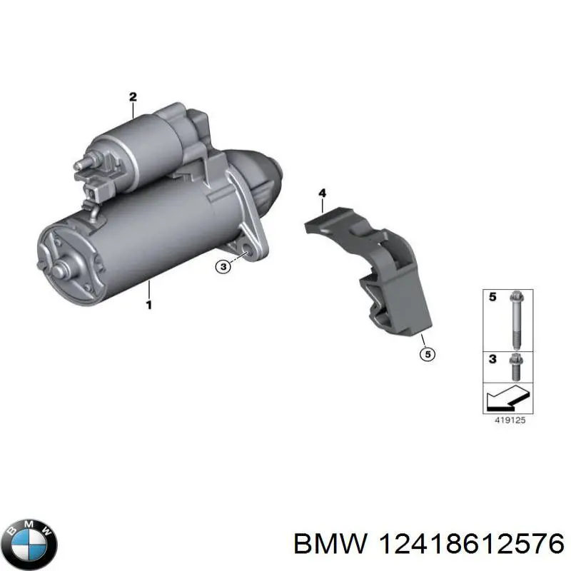 Motor de arranco BMW 12418612576 preço, a partir de 210,44 USD