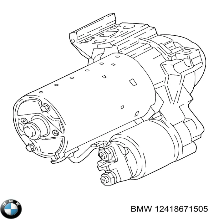 Motor de arranco BMW 8671505 preço, a partir de 296,25 USD