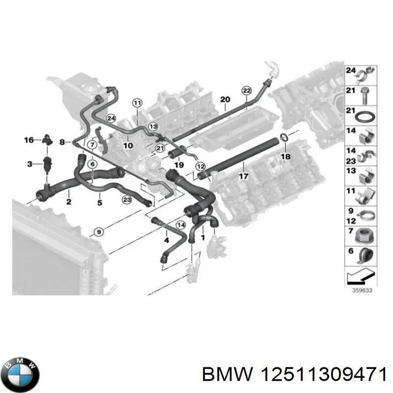 12511309471 BMW 