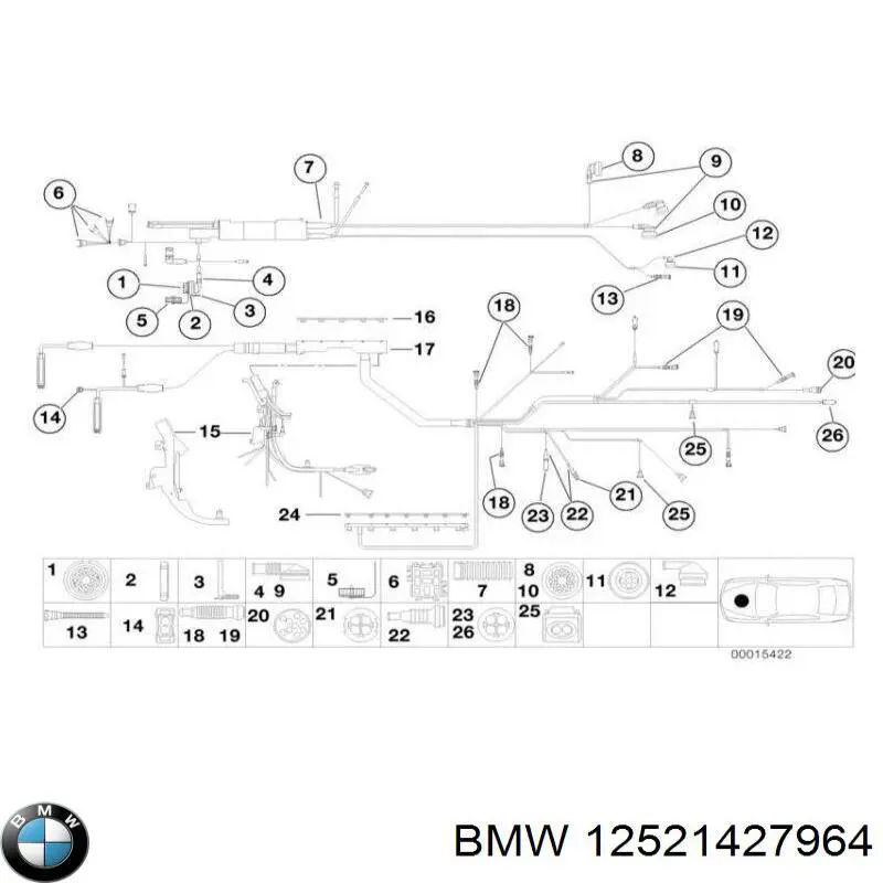 BMW 12521427964 preço, a partir de 7,34 USD