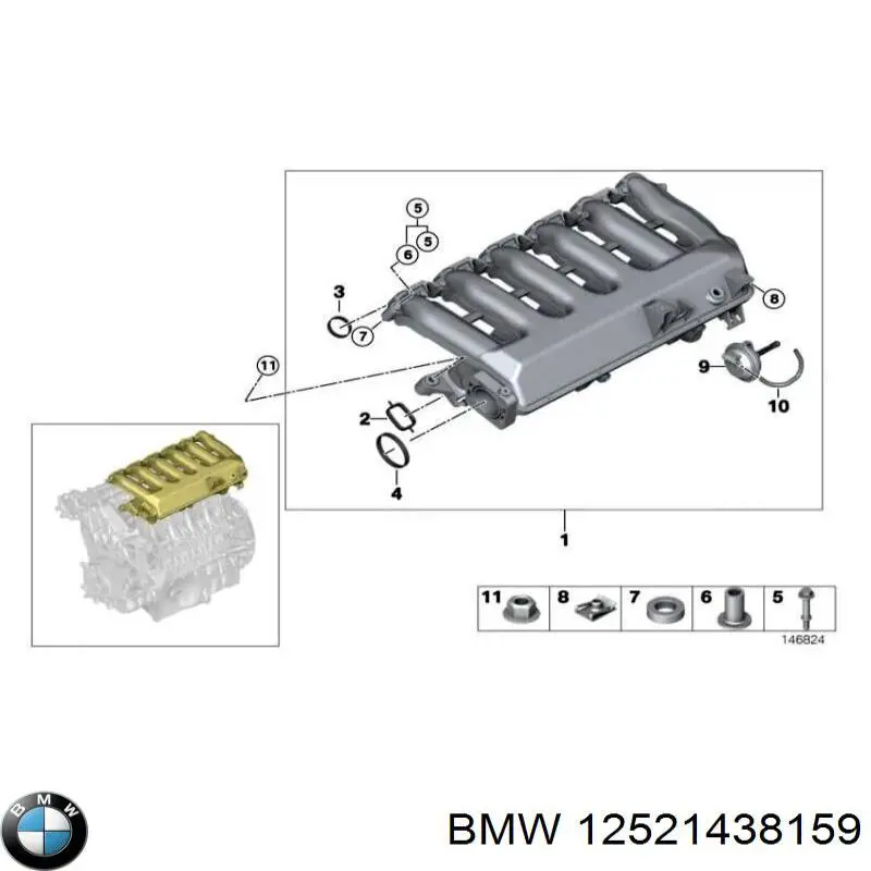 Compre 12521438159 BMW 