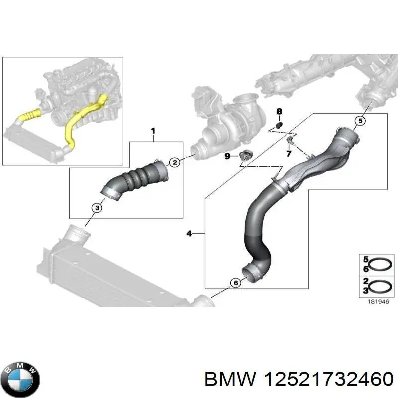 Compre 12521732460 BMW 