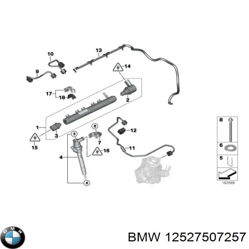 BMW 7507257 preço, a partir de 11,16 USD