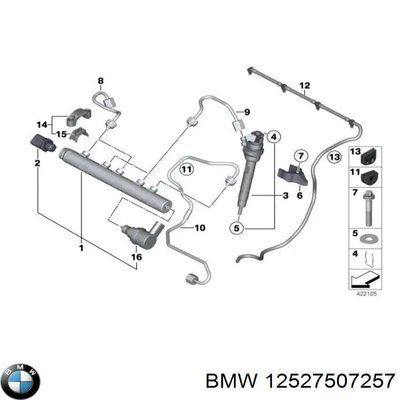 Compre 12527507257 BMW 