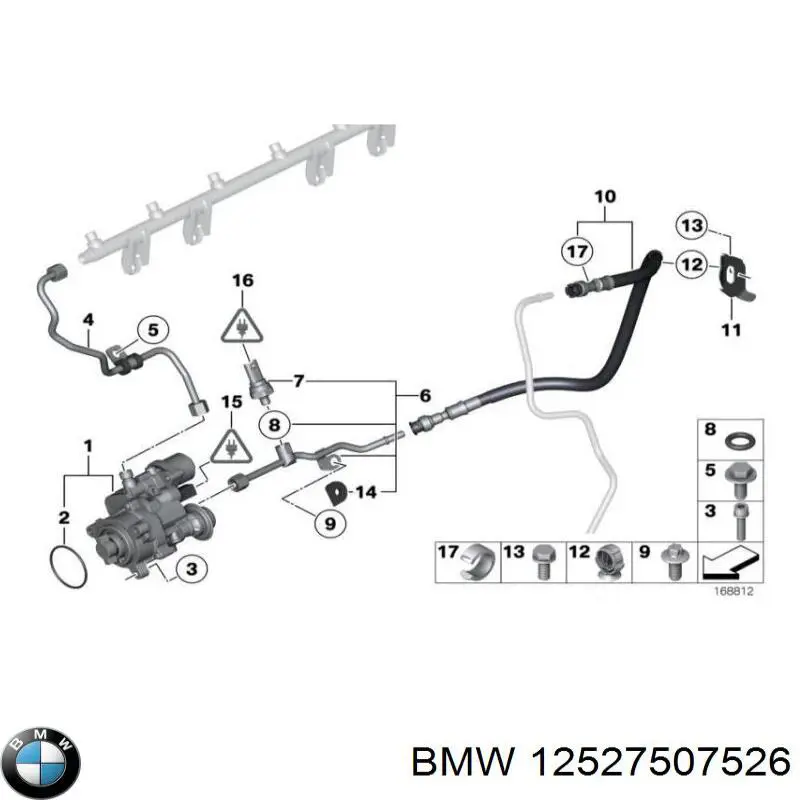  BMW 12527507526 preço, a partir de 7,42 USD