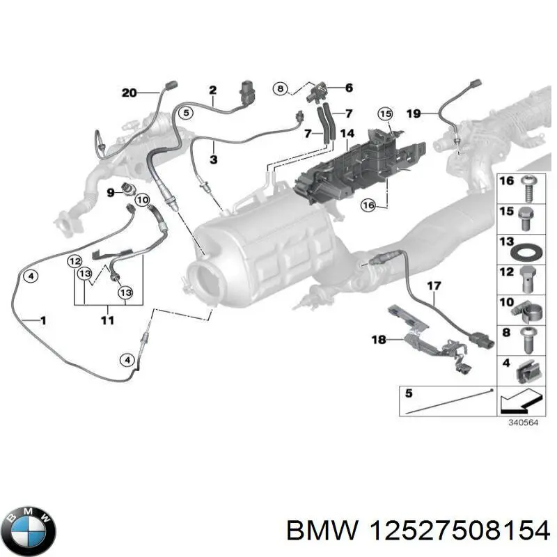 Compre 12527508154 BMW 