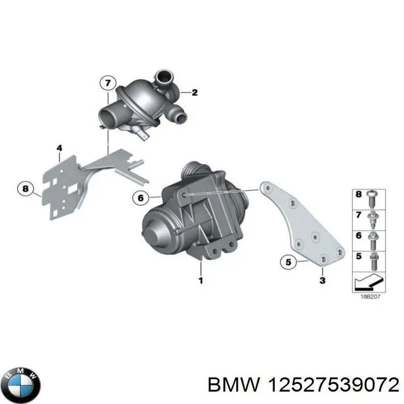 Compre 12527539072 BMW 