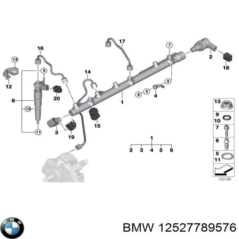 Compre 12527789576 BMW 
