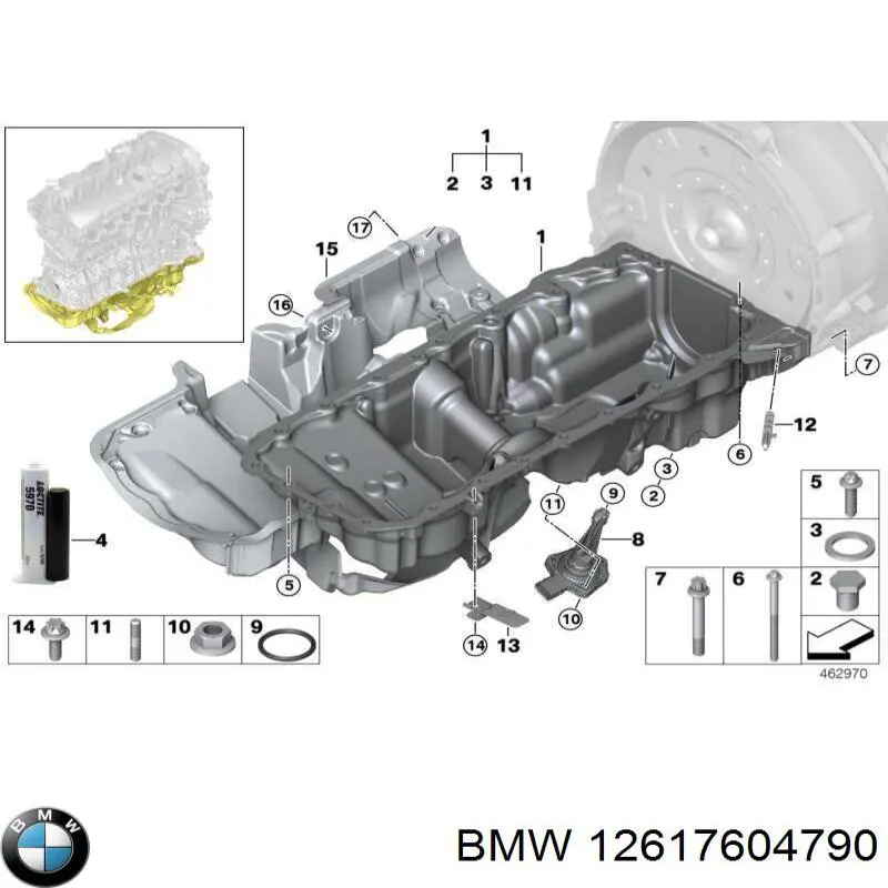 Vedante anular de sensor do nível de óleo BMW 12617604790 preço, a partir de 5,03 USD