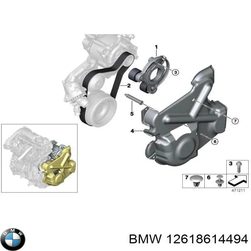Compre 12618614494 BMW Sensor de pressão de óleo