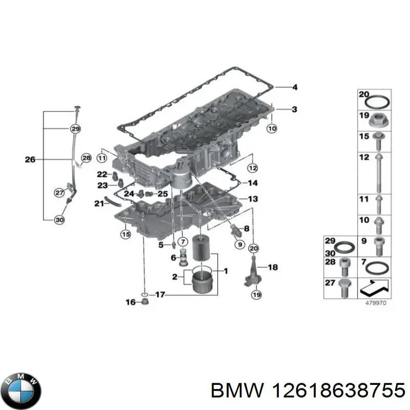 Sensor do nível de óleo de motor BMW 12618638755 preço, a partir de 103,86 USD