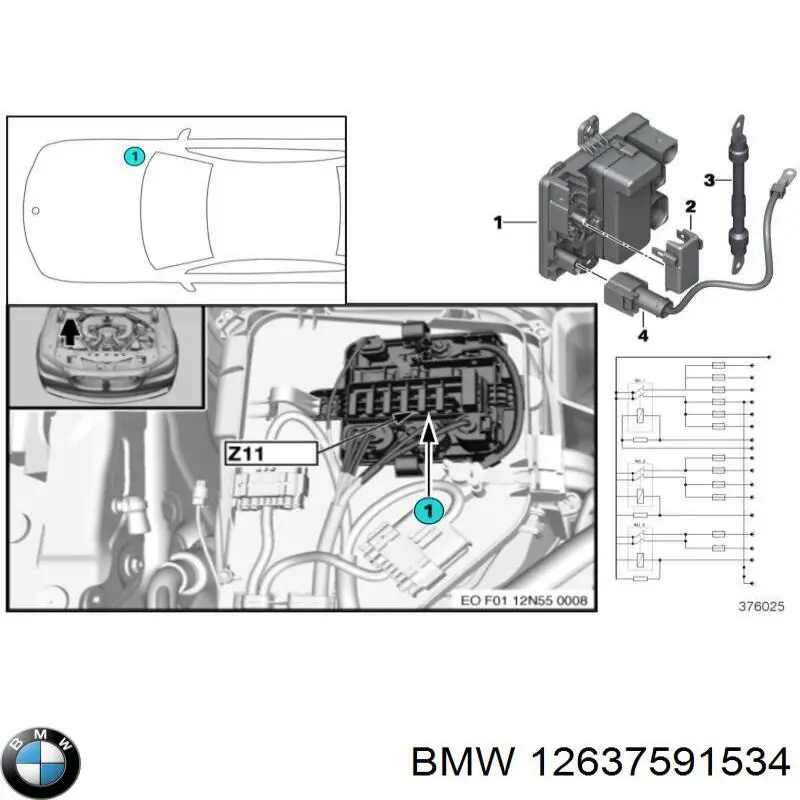 Unidade de relês BMW 12637591534 preço, a partir de 73,51 USD
