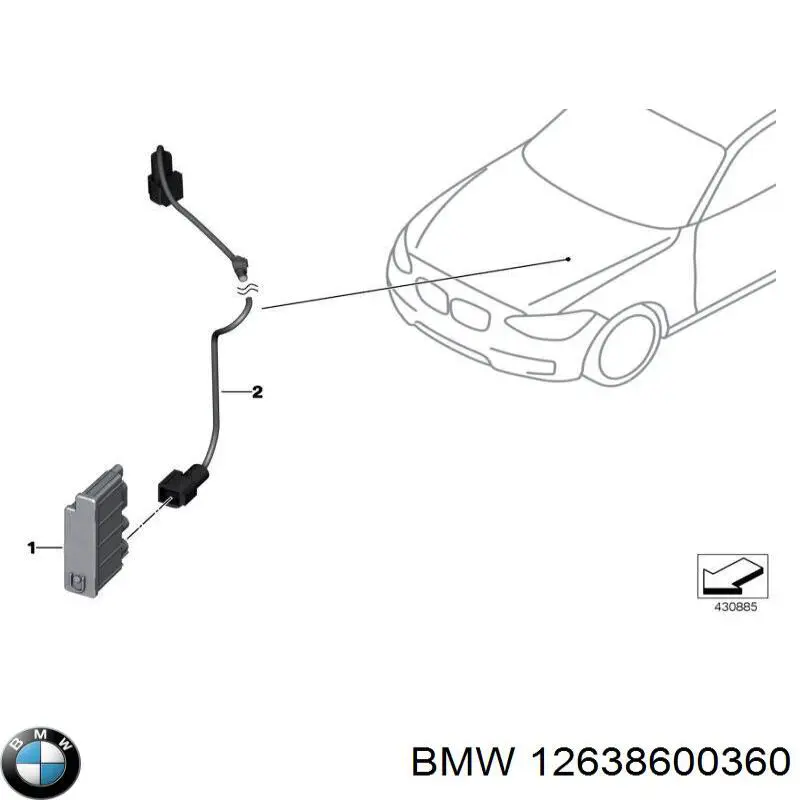Compre 12638600360 BMW 