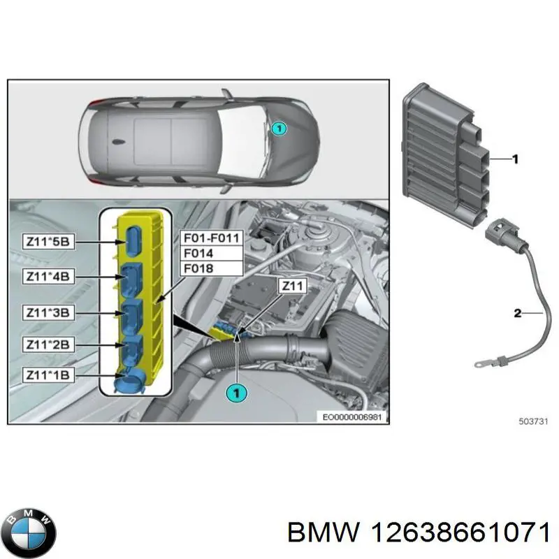 Módulo de direção (Centralina eletrônica) de injeção de combustível BMW 12638661071 preço, a partir de 91,94 USD