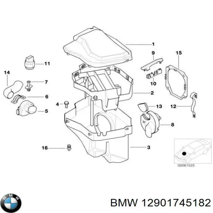 Ventilador do compartimento de bloco de controlo BMW 12901745182 preço, a partir de 54,58 USD