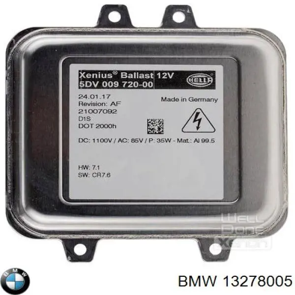 Unidade de encendido (xénon) BMW 13278005 preço, a partir de 40,34 USD