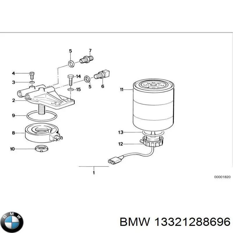13321288696 BMW Vedante de tampa do gargalho de enchimento de óleo