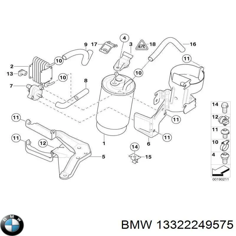  BMW 13322249575 preço, a partir de 2,55 USD