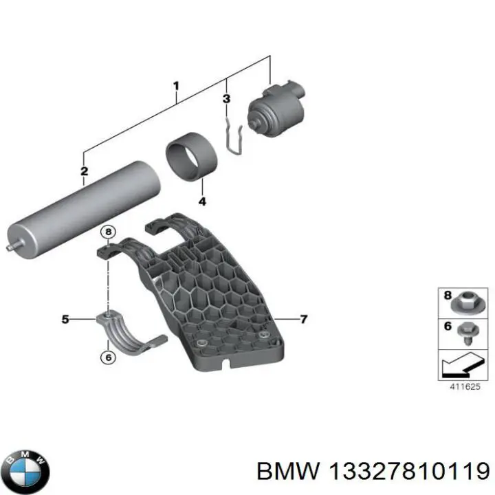 Unidade de aquecimento de combustível BMW 13328572517 preço, a partir de 388,86 USD