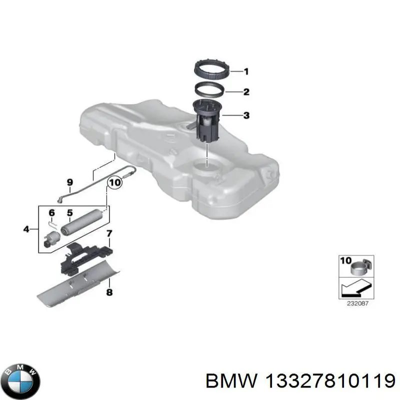Unidade de aquecimento de combustível BMW 13327810119 preço, a partir de 388,45 USD