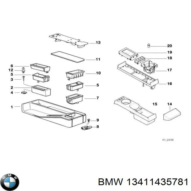 Compre 13411435781 BMW 