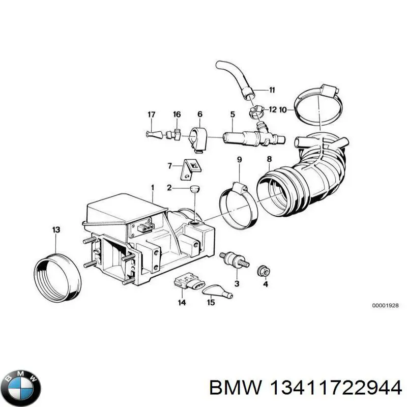  BMW 13411722944 preço, a partir de 1,70 USD