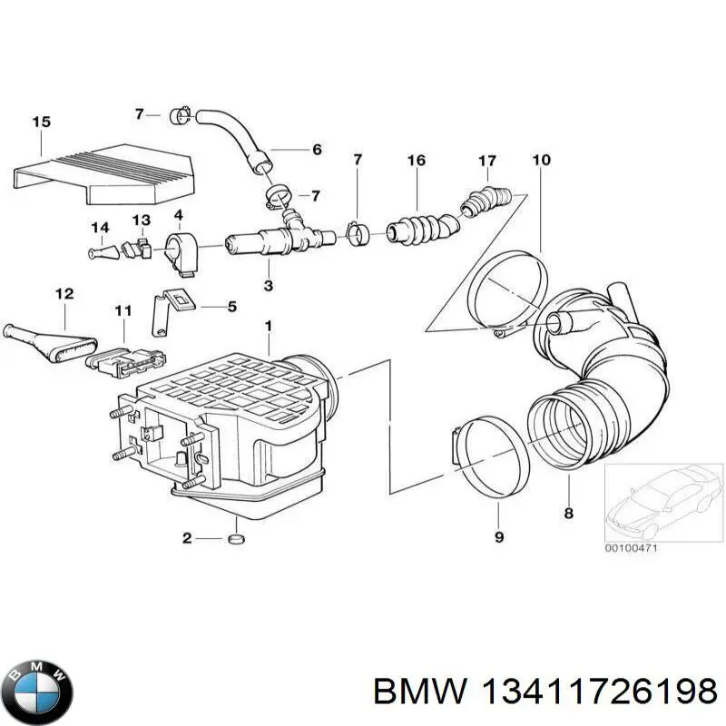  BMW 13411726198 preço, a partir de 25,88 USD
