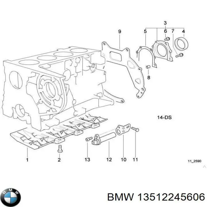 13512245606 BMW Vedante de tampa do gargalho de enchimento de óleo