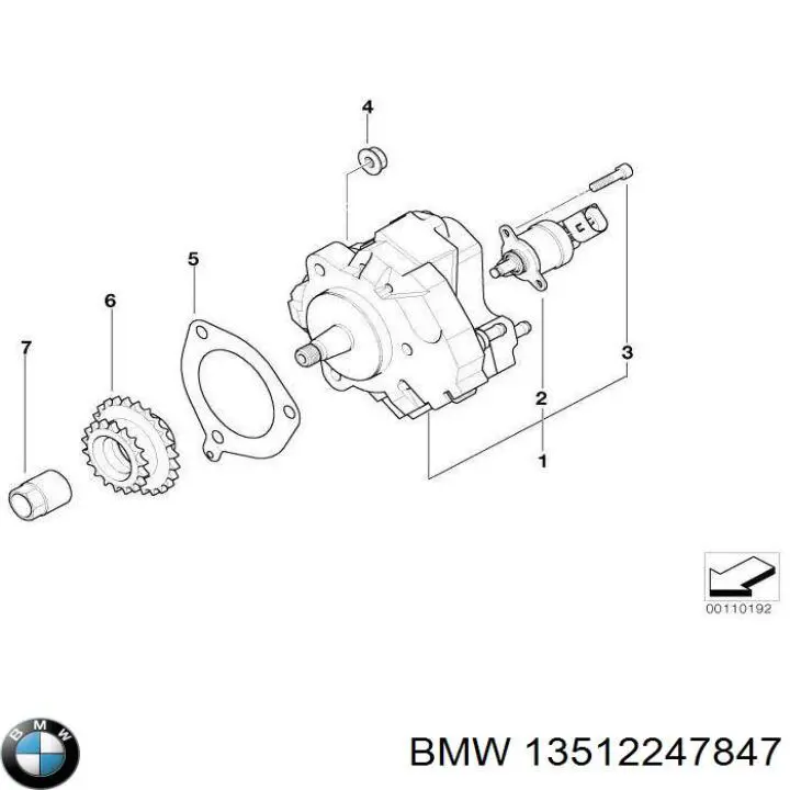 Vedante da bomba de combustível da Bomba de Combustível de Pressão Alta BMW 13512247847 preço, a partir de 5,52 USD