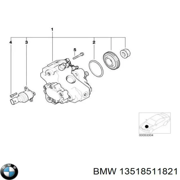 Compre 13517805522 BMW Bomba de combustível de pressão alta