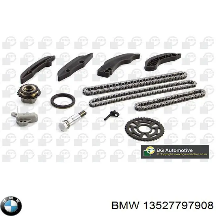 13527797908 BMW Eixo de reguladora de tensão da correia de transmissão