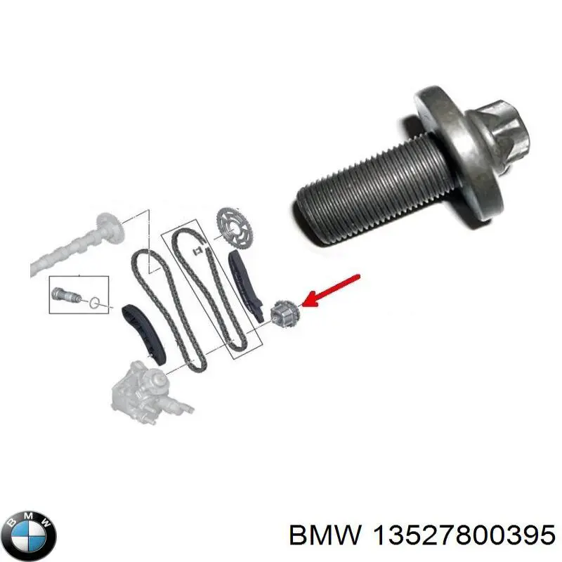 13527800395 BMW Cadeia do mecanismo de distribuição de gás, kit