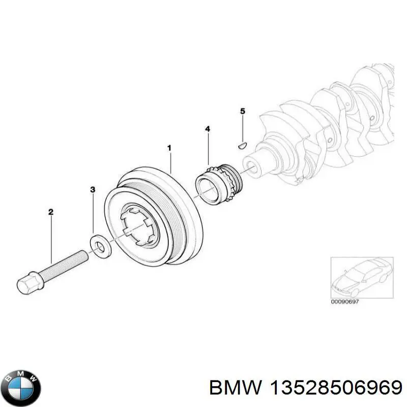 Compre 13528506969 BMW Cadeia da Bomba de Combustível de Pressão Alta