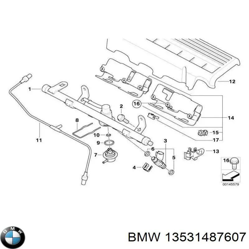 0280155991 BMW Injetor de injeção de combustível