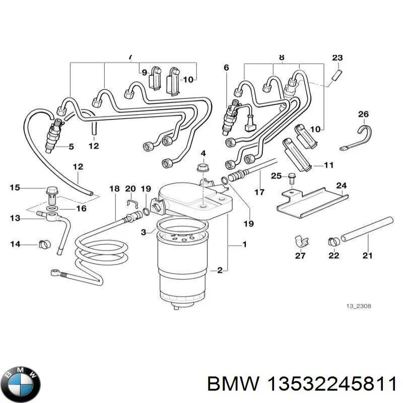 432217279 Bosch Injetor de injeção de combustível