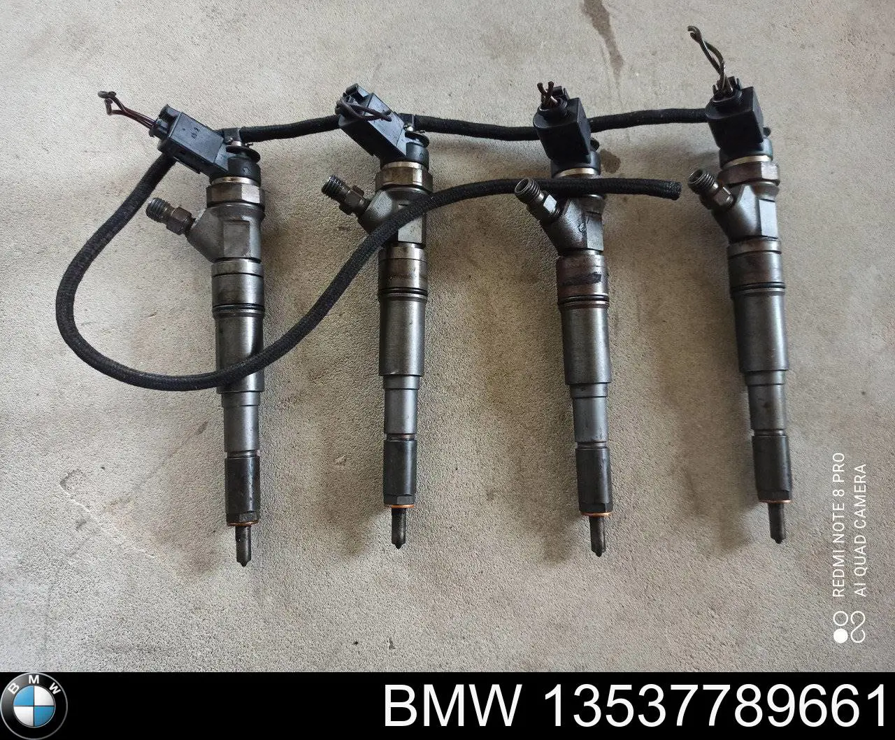 13537789661 BMW Injetor de injeção de combustível