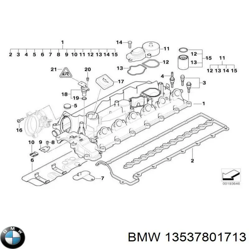 Porca de tubo coletor de escape BMW 13537801713 preço, a partir de 1,34 USD