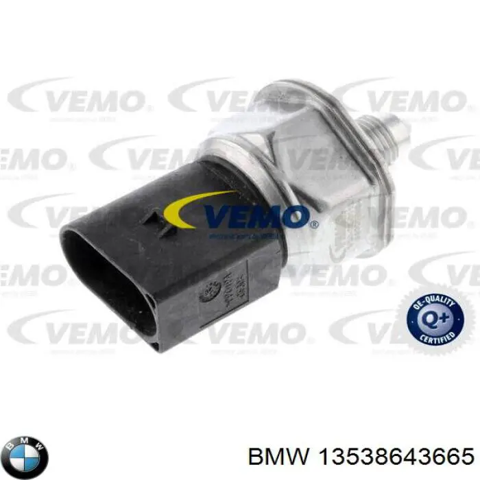 13538643665 BMW Sensor de pressão de combustível