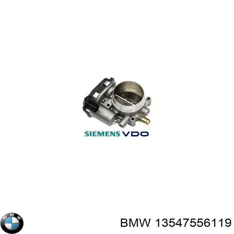 Compre 13547556119 BMW Válvula de borboleta montada