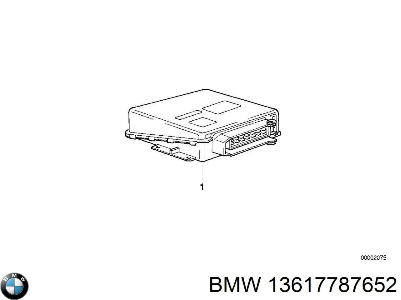 13617787652 BMW Módulo de direção (Centralina eletrônica) de motor