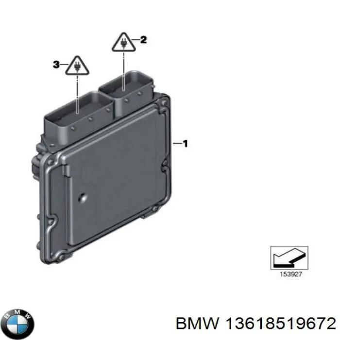 Compre 1361850657 BMW Módulo de direção (Centralina eletrônica) de motor