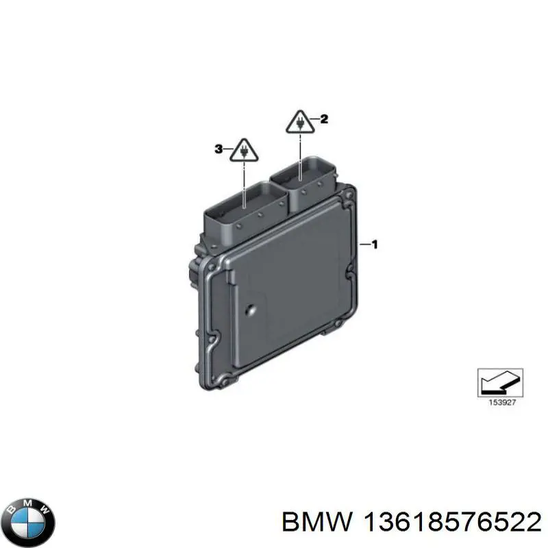13618473185 BMW Módulo de direção (Centralina eletrônica) de motor